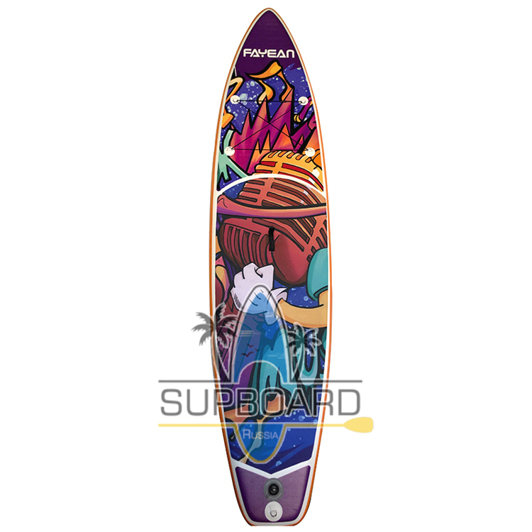 Надувной SUP board для плавания Fayean Graffity 11'6