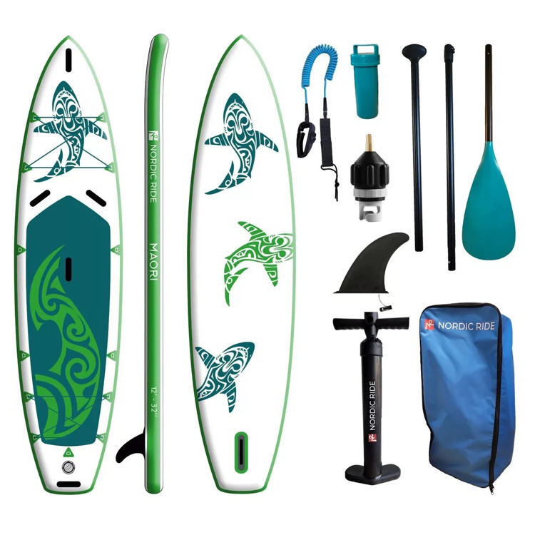 Сап борд надувной Nordic Ride Maori 12' Green