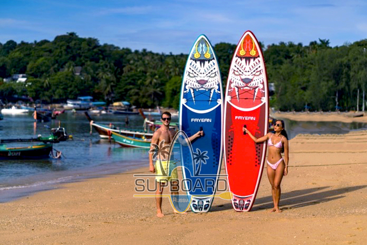 Надувная SUP доска Fayean Red Viking 11'6